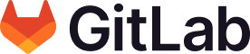 GitLab logo featuring an orange geometric fox head icon to the left of the word “GitLab” in bold, black text, showcased at Gainsight Pulse.